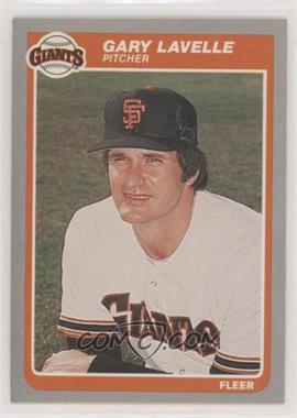 1985 Fleer - [Base] #613 - Gary Lavelle