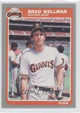 1985 Fleer - [Base] #623 - Brad Wellman