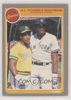 Dave Winfield, Rickey Henderson [EX to NM]