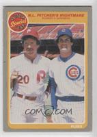 Ryne Sandberg, Mike Schmidt [EX to NM]