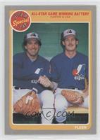 Gary Carter, Charlie Lea [Noted]