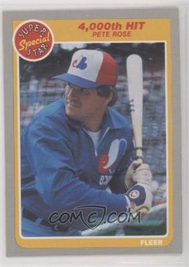 1985 Fleer - [Base] #640 - Pete Rose