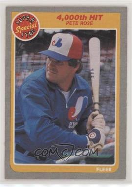 1985 Fleer - [Base] #640 - Pete Rose