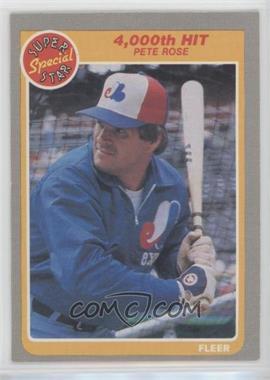 1985 Fleer - [Base] #640 - Pete Rose