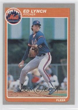 1985 Fleer - [Base] #87 - Ed Lynch