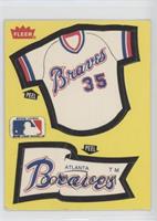 Atlanta Braves Team (Jersey/Pennant)