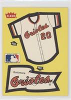 Baltimore Orioles Team (Jersey/Pennant)