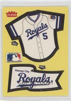 Kansas City Royals (KC Royals) (Jersey/Pennant)