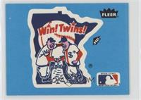 Minnesota Twins (Logo, Peel is Facing Correctly)