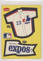 Montreal Expos Team (Jersey/Pennant)