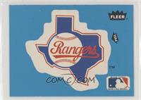 Texas Rangers (Logo, Peel is Upside Down)