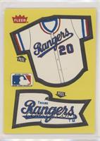 Texas Rangers Team (Jersey/Pennant)