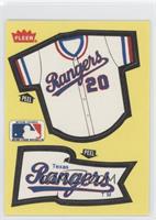 Texas Rangers Team (Jersey/Pennant)