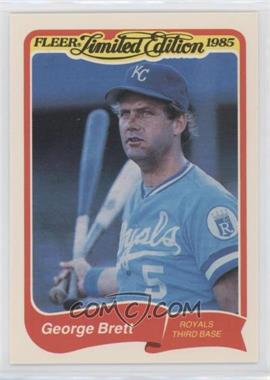 1985 Fleer Limited Edition Baseball Superstars - Box Set [Base] #4 - George Brett