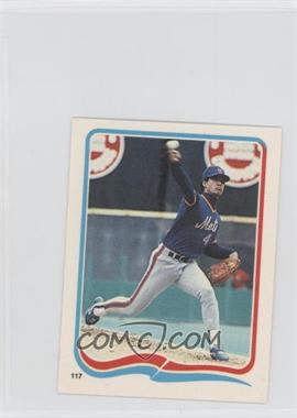 1985 Fleer Star Stickers Album Stickers - [Base] #117 - Ron Darling