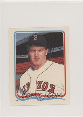 1985 Fleer Star Stickers Album Stickers - [Base] #123 - Roger Clemens