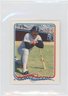 1985 Fleer Star Stickers Album Stickers - [Base] #28 - Tony Armas