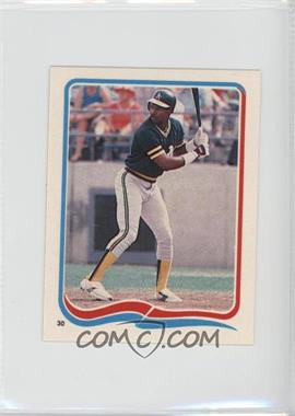 1985 Fleer Star Stickers Album Stickers - [Base] #30 - Dwayne Murphy