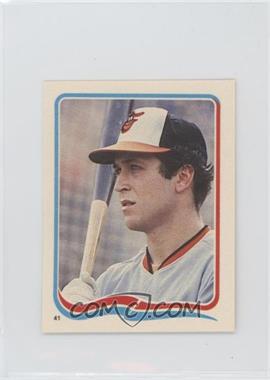 1985 Fleer Star Stickers Album Stickers - [Base] #41 - Cal Ripken Jr.