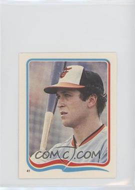 1985 Fleer Star Stickers Album Stickers - [Base] #41 - Cal Ripken Jr.