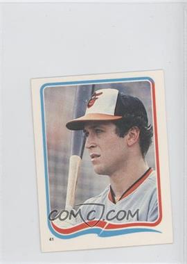 1985 Fleer Star Stickers Album Stickers - [Base] #41 - Cal Ripken Jr.