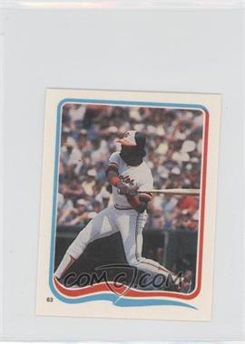 1985 Fleer Star Stickers Album Stickers - [Base] #63 - Eddie Murray