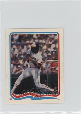 1985 Fleer Star Stickers Album Stickers - [Base] #63 - Eddie Murray