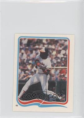 1985 Fleer Star Stickers Album Stickers - [Base] #63 - Eddie Murray