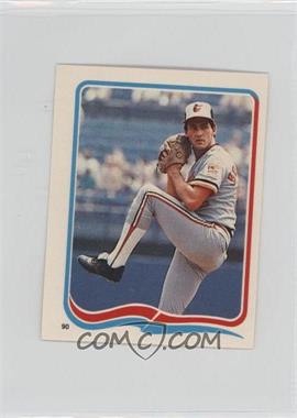 1985 Fleer Star Stickers Album Stickers - [Base] #90 - Mike Boddicker