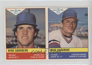 1985 General Mills Baseball Stickers - [Base] #RSMH - Ryne Sandberg, Mike Hargrove