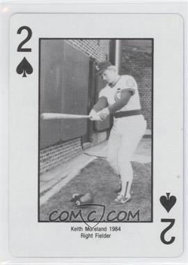 1985 Hey Hey Cubs Jack Brickhouse Playing Cards - [Base] #2S - Keith Moreland