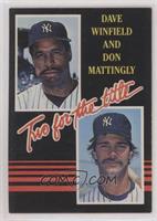 Dave Winfield, Don Mattingly [EX to NM]