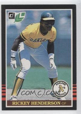 1985 Leaf - [Base] #208 - Rickey Henderson