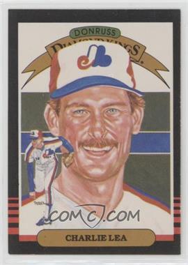 1985 Leaf - [Base] #21 - Diamond Kings - Charlie Lea