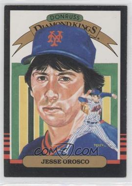 1985 Leaf - [Base] #22 - Diamond Kings - Jesse Orosco