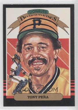 1985 Leaf - [Base] #24 - Diamond Kings - Tony Pena