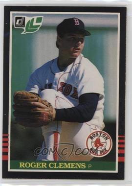 1985 Leaf - [Base] #99 - Roger Clemens