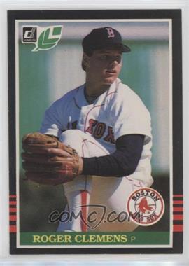 1985 Leaf - [Base] #99 - Roger Clemens