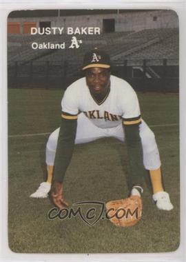 1985 Mother's Cookies Oakland Athletics - Stadium Giveaway [Base] #15 - Dusty Baker [EX to NM]