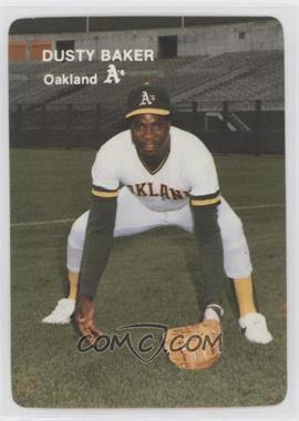 1985 Mother's Cookies Oakland Athletics - Stadium Giveaway [Base] #15 - Dusty Baker [EX to NM]