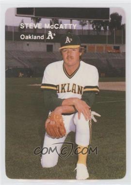 1985 Mother's Cookies Oakland Athletics - Stadium Giveaway [Base] #20 - Steve McCatty
