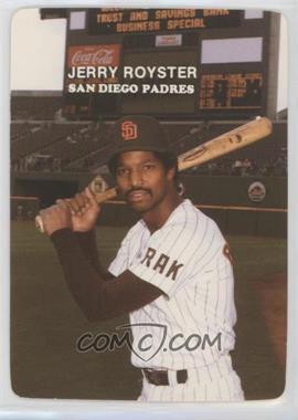1985 Mother's Cookies San Diego Padres - Stadium Giveaway [Base] #18 - Jerry Royster