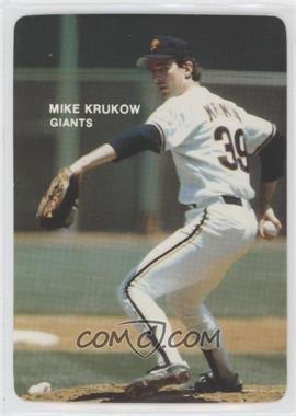 1985 Mother's Cookies San Francisco Giants - Stadium Giveaway [Base] #11 - Mike Krukow