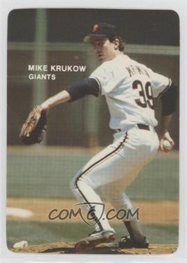 1985 Mother's Cookies San Francisco Giants - Stadium Giveaway [Base] #11 - Mike Krukow