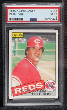 1985 O-Pee-Chee - [Base] #116 - Pete Rose [PSA 9 MINT]