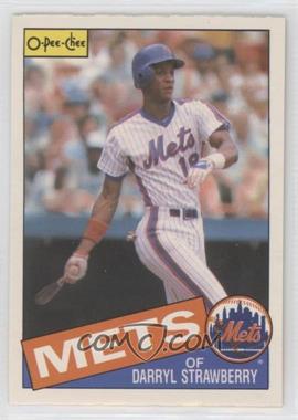 1985 O-Pee-Chee - [Base] #126 - Darryl Strawberry