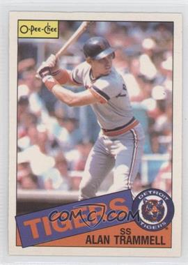 1985 O-Pee-Chee - [Base] #181 - Alan Trammell