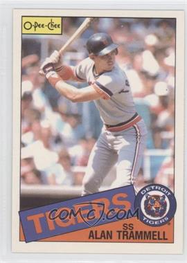 1985 O-Pee-Chee - [Base] #181 - Alan Trammell