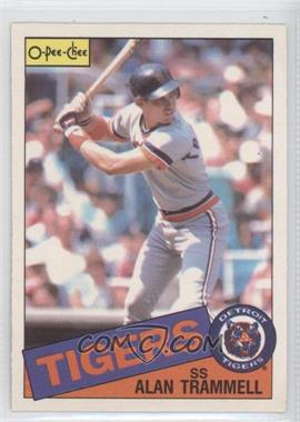 1985 O-Pee-Chee - [Base] #181 - Alan Trammell