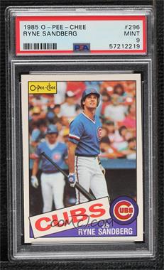 1985 O-Pee-Chee - [Base] #296 - Ryne Sandberg [PSA 9 MINT]